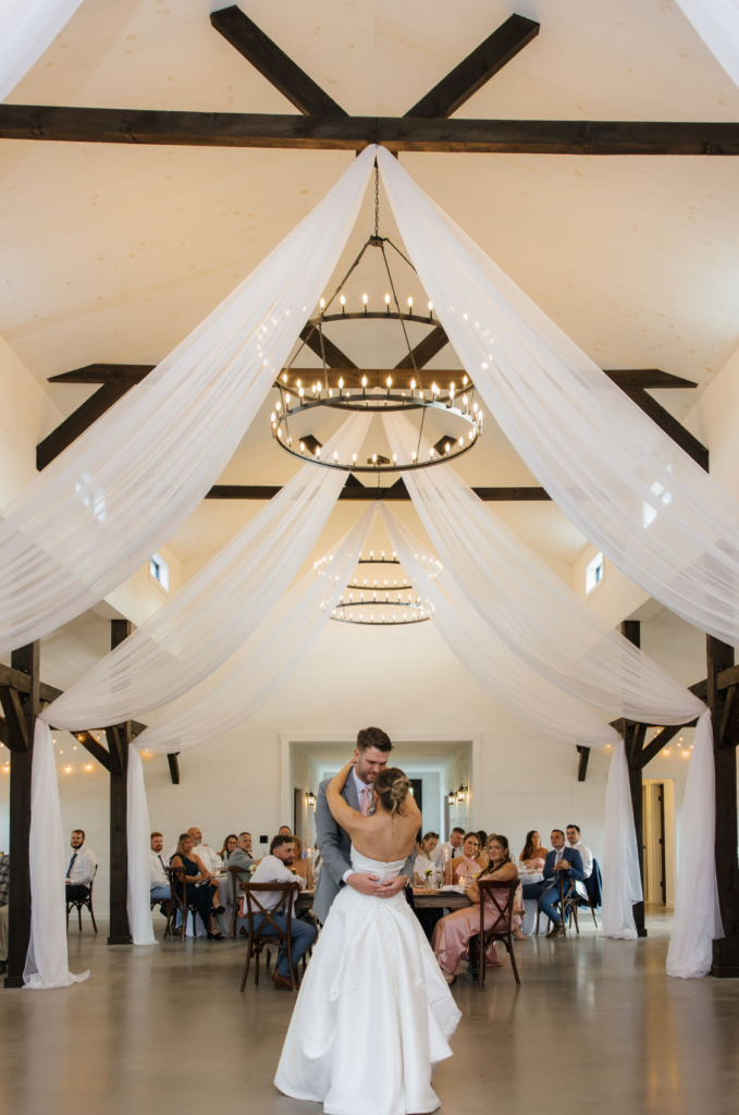 Ash point estate boothbay harbor, ash point estate venue space, newlyweds share first dance