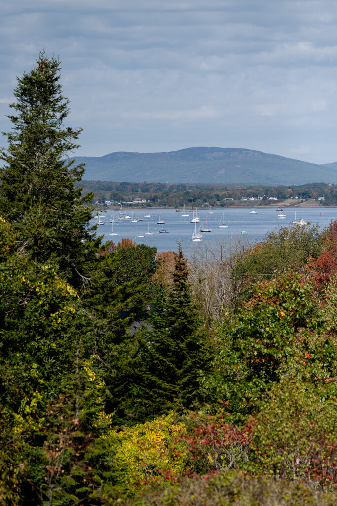 Ash point estate boothbay maine, overlooking harbor in owls head maine